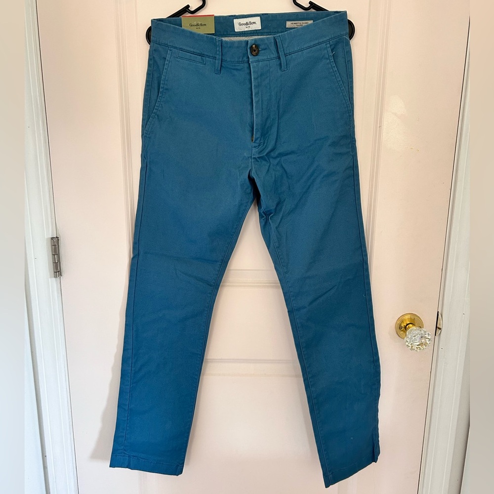 Goodfellow NWT Blue Pants 30Wx30L